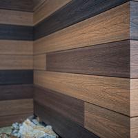 Odvetraná fasáda Timbermax z profilu T138 v troch odtieňoch - IPE,BANGKIRAI, MERANTI | 04